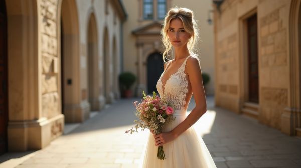 Choisir une robe de mariée sur mesure à Saint-Étienne pour un mariage unique