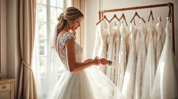 Top conseils pour commander une robe de mariée sur mesure à Saint-Étienne