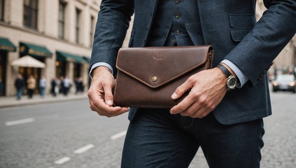 Pochette homme et portefeuille : l'élégance pratique au quotidien